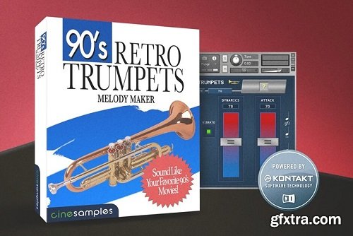 Cinesamples 90’s Retro Trumpets KONTAKT-AwZ