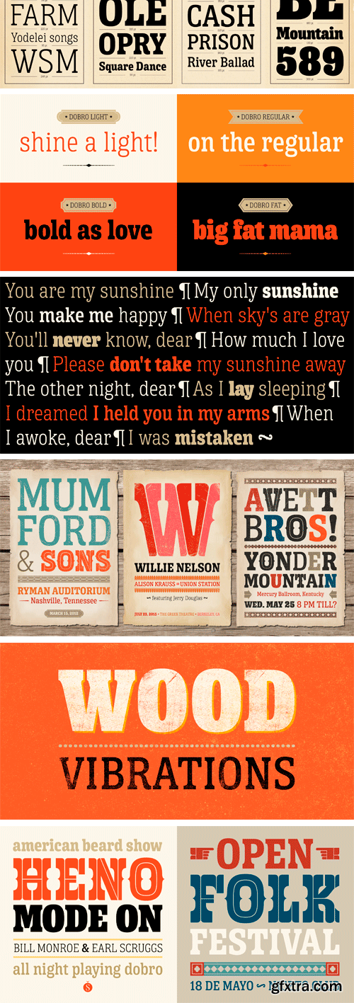 Dobro Font Family