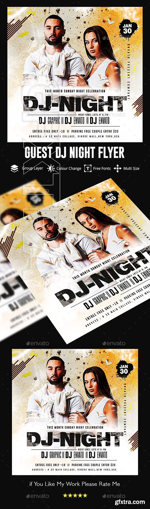 GraphicRiver - Ladies Night Club Flyer 23352875