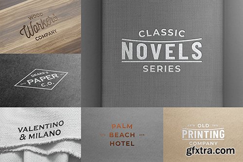 Logo Mockups Collection vol.1