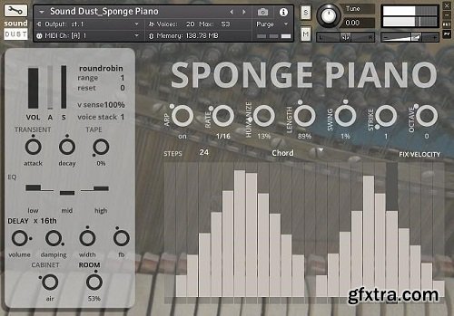 Sound Dust Sponge Piano KONTAKT-AwZ