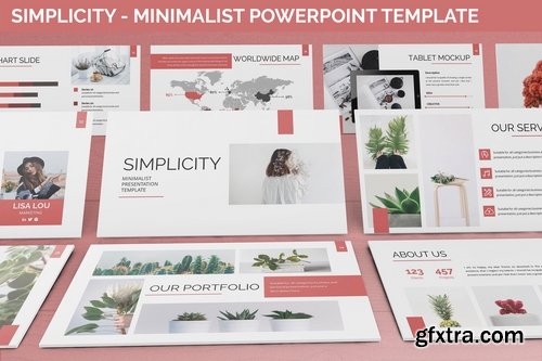 Simplycity - Minimalist Powerpoint Template
