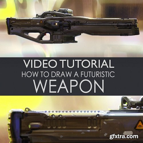 Gumroad – How to Draw a Futuristic Weapon