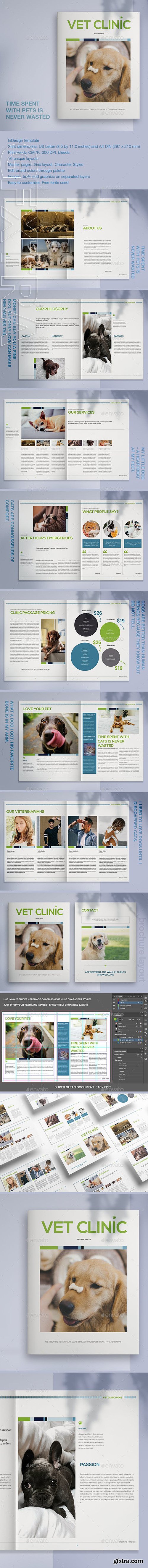 GraphicRiver - Veterinary Clinic Brochure 23451171