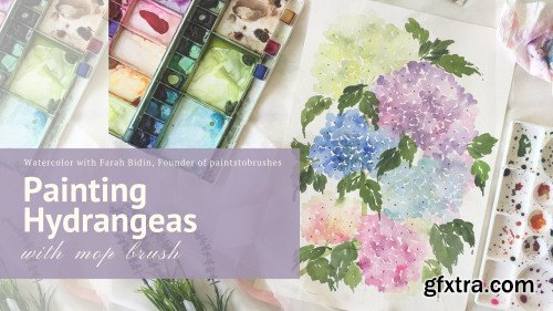 Painting Hydrangeas