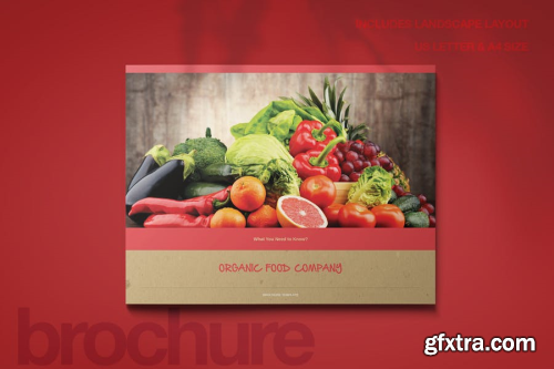 Organic Food Brochure