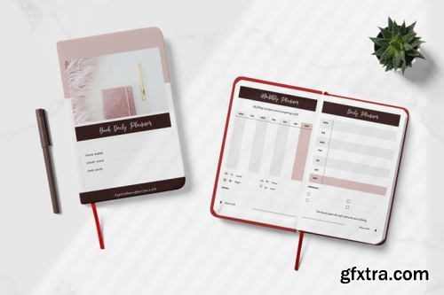 Daily Creator Planner Book Vol.01