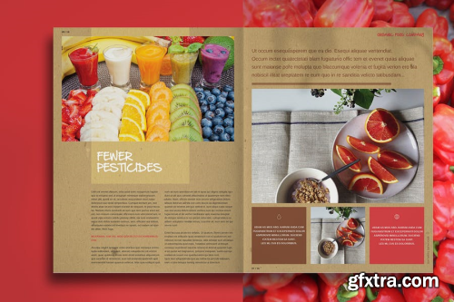 Organic Food Brochure