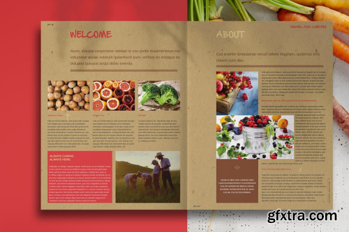 Organic Food Brochure