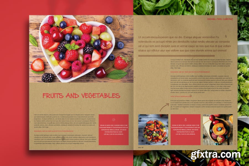 Organic Food Brochure