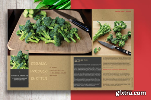 Organic Food Brochure