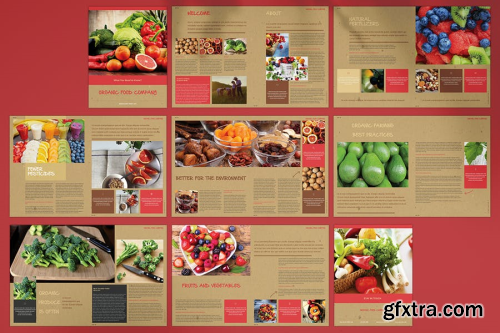 Organic Food Brochure