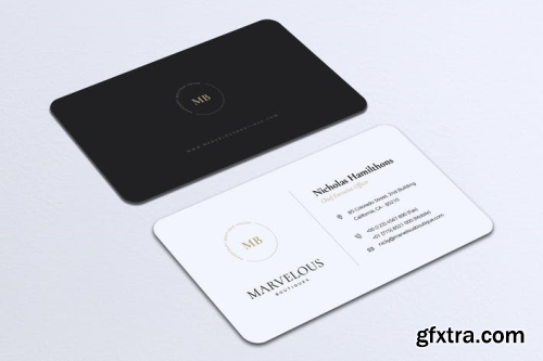 Minimalist Business Card Vol. 08