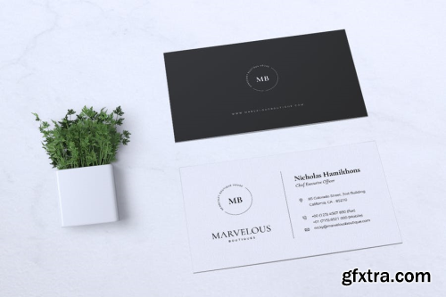 Minimalist Business Card Vol. 08