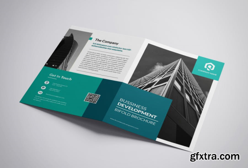 Bussiness Corporate Bifold Brochure