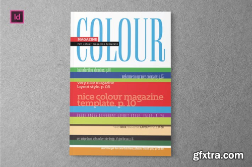 Colour Magazine Template