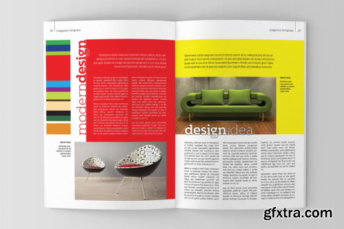 Colour Magazine Template