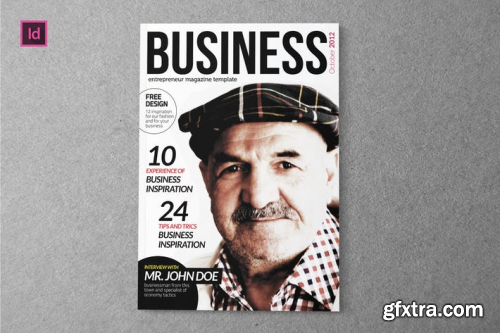 Business Design Magazine Template