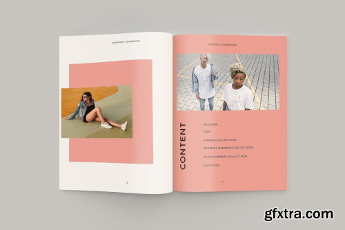 Hypestyle - A4 Fashion Lookbook Brochure Template