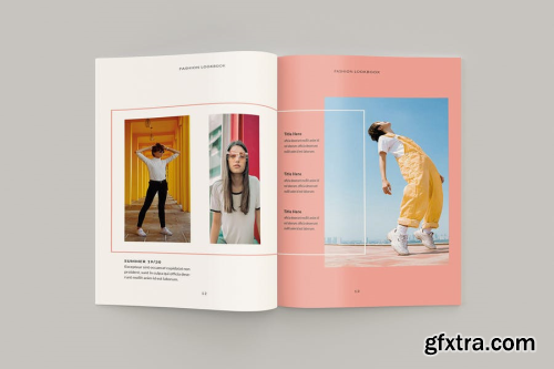 Hypestyle - A4 Fashion Lookbook Brochure Template