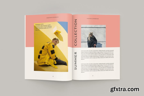 Hypestyle - A4 Fashion Lookbook Brochure Template