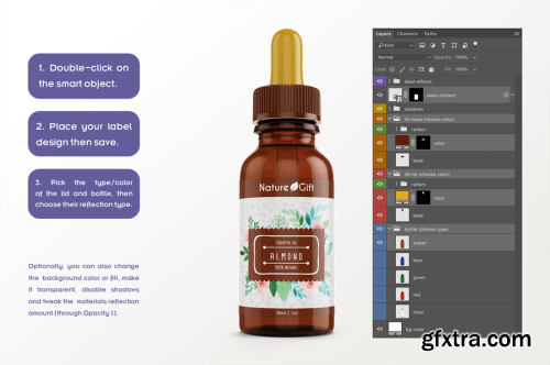 Dropper Bottle Mockup vol. 1A