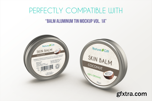 Cosmetic Balm Label Template