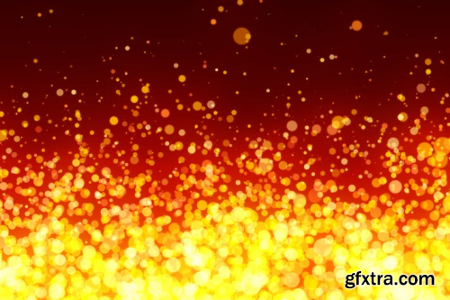 Fiery Particles Background