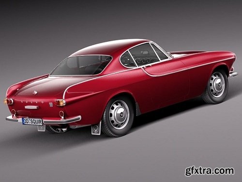 Volvo P1800 1961–1973 3D Model