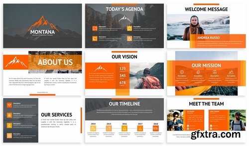 Montana - Adventure Powerpoint Template