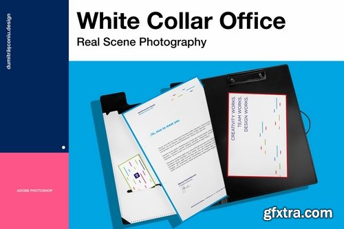 White Collar Office Mockup