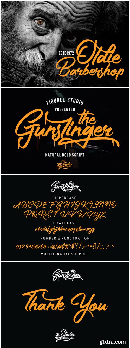 The Gunslinger Font