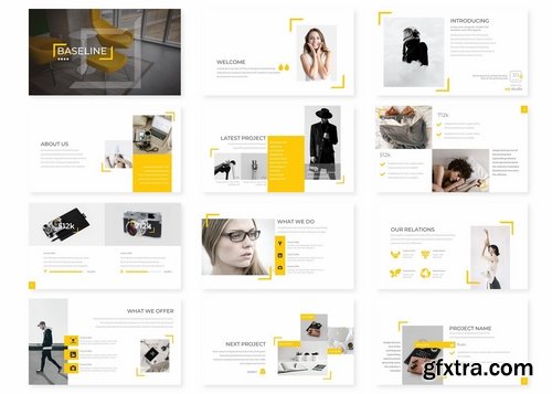 Baseline - Powerpoint Keynote and Google Slides Templates