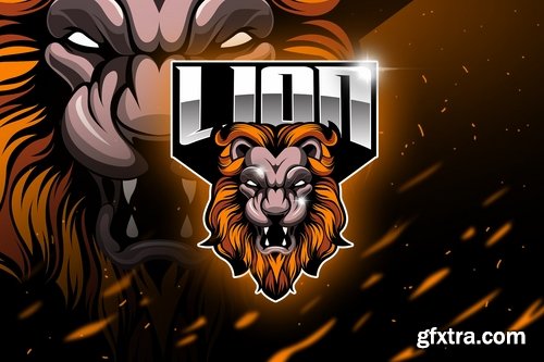 Lion - Mascot & Esport Logo