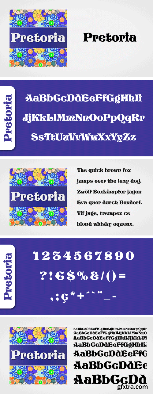 Pretoria Font