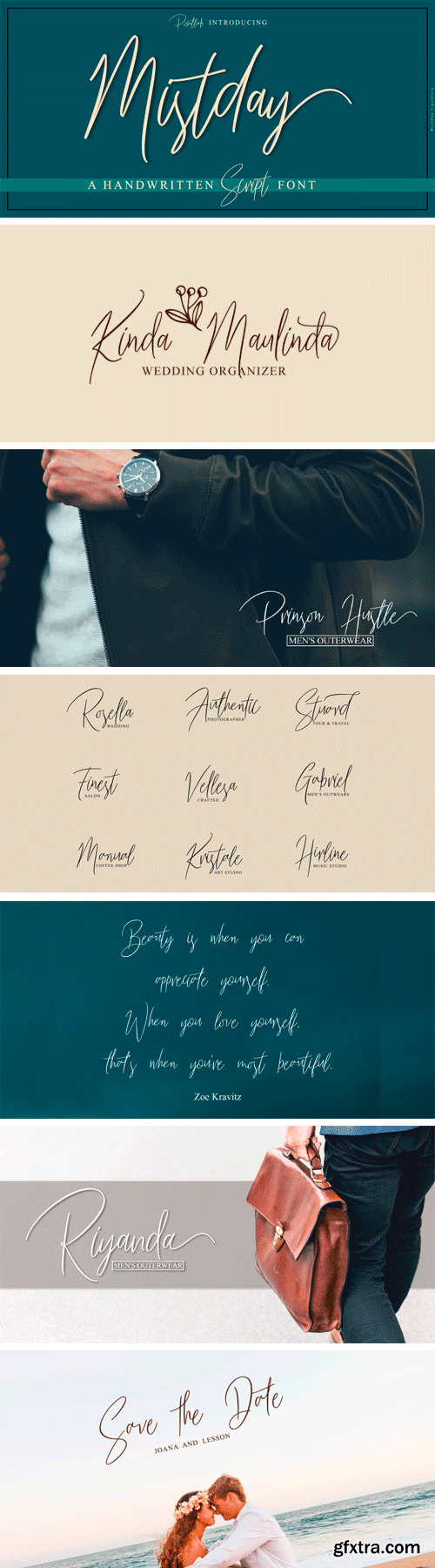 Mistday Script Font