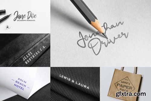 Logo Mockups Collection vol.2