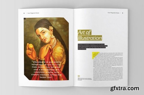 Art Magazine Template