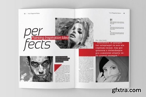 Art Magazine Template