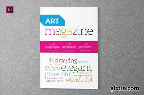 Art Magazine Template