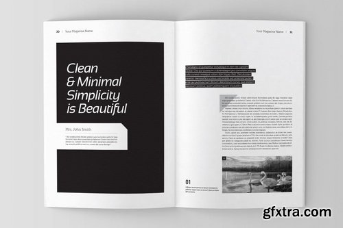 Art Magazine Template