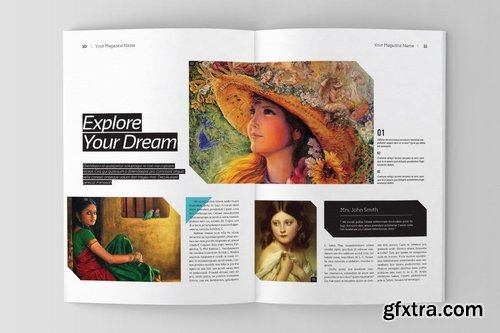 Art Magazine Template