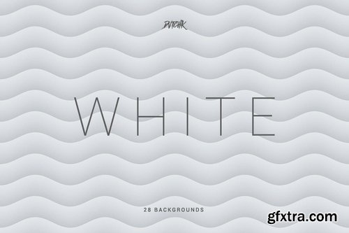 White Soft Abstract Wavy Backgrounds