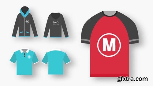 MotionArray T-Shirts Animated Mockups 199034