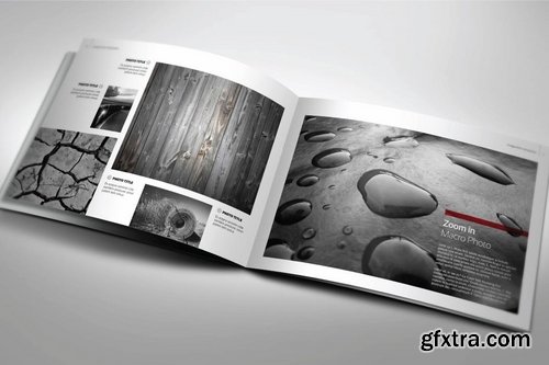 Interior A5 Landscape Magazine template