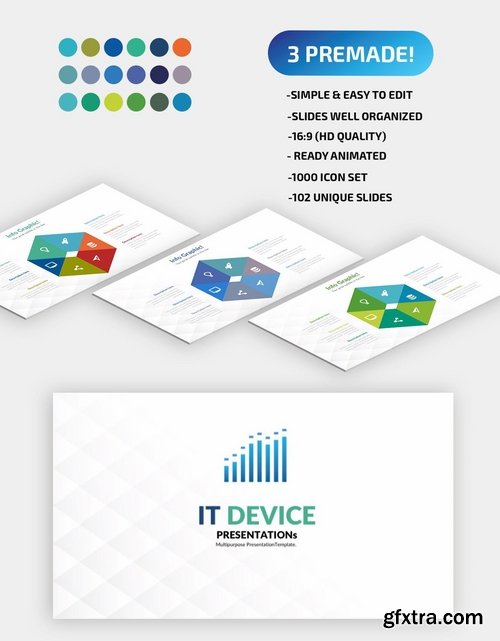 IT Device - Powerpoint and Keynote Templates