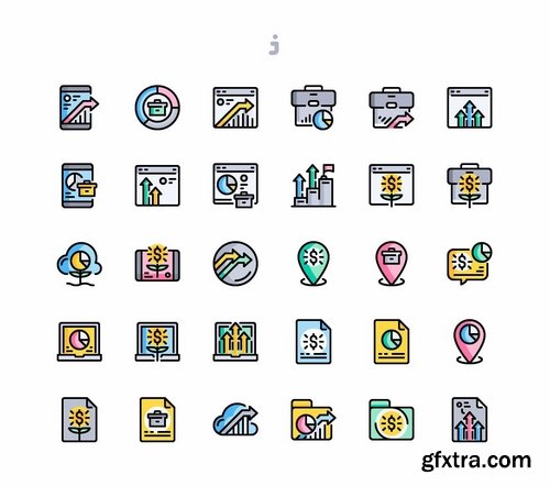 30 Business Marketing Icons