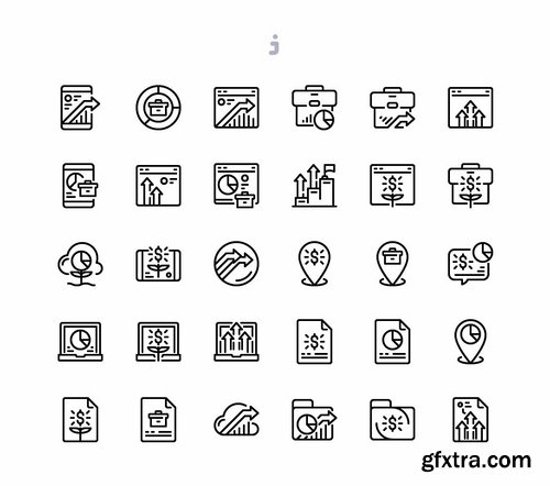 30 Business Marketing Icons