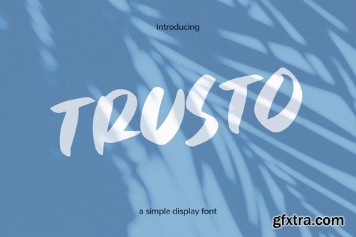 Trusto - Casual Display Font