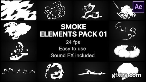 MotionArray Smoke Elements Pack 01 197919